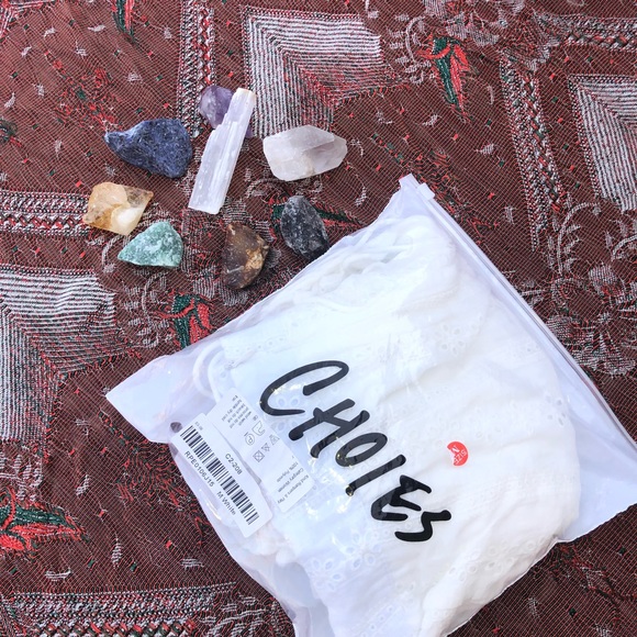 Choies | Laced Up Eyelet Lace Romper - Picture 11 of 11